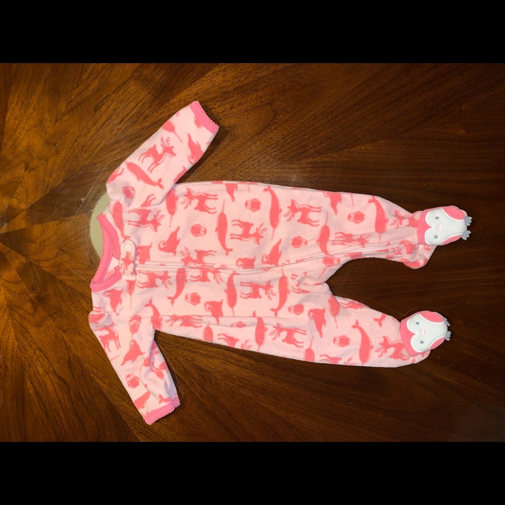 Pink deer pjs